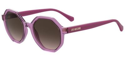 Moschino Love da sole ottagonale rosa Moschino Love da sole ottagonale rosa