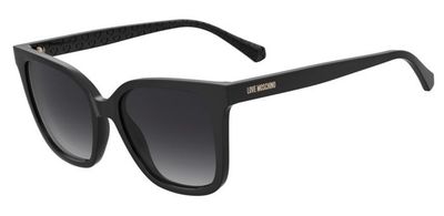 Moschino Love da sole squadrato nero Moschino Love da sole squadrato nero