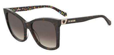 Moschino Love da sole squadrato nero edizione FANTASY Moschino Love da sole squadrato nero edizione FANTASY