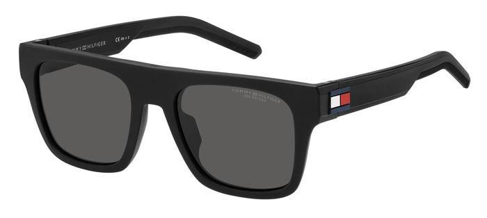 Tommy Hilfiger rettangolare flat top nero