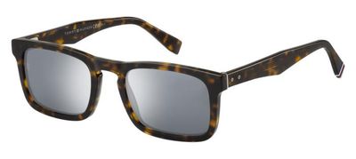 Tommy Hilfiger rettangolare basso avana Tommy Hilfiger rettangolare basso avana