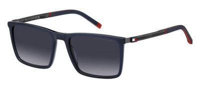 Tommy Hilfiger squadrato sottile blu Tommy Hilfiger squadrato sottile blu