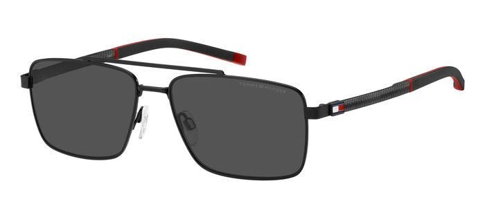Tommy Hilfiger squadrato doppio ponte nero