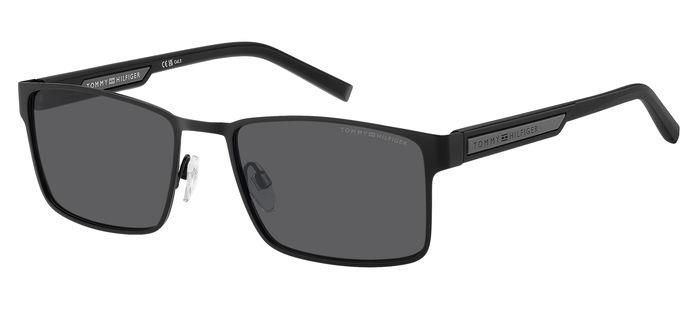 Tommy Hilfiger squadrato in metallo nero