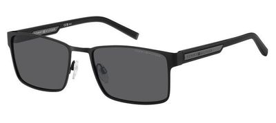 Tommy Hilfiger squadrato in metallo nero Tommy Hilfiger squadrato in metallo nero