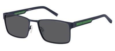 Tommy Hilfiger squadrato in metallo blu verde Tommy Hilfiger squadrato in metallo blu verde