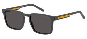 Tommy Hilfiger squadrato sottile alto grigio Tommy Hilfiger squadrato sottile alto grigio