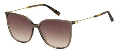 Tommy Hilfiger tondeggiante marrone Tommy Hilfiger tondeggiante marrone