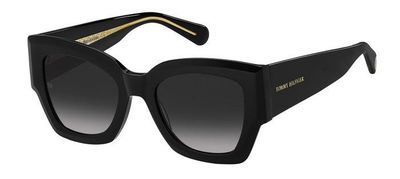 Tommy Hilfiger squadrato spesso nero Tommy Hilfiger squadrato spesso nero