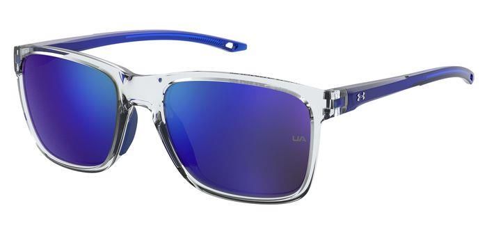 UNDER ARMOUR da sole squadrato bianca-azzurra per ciclismo.