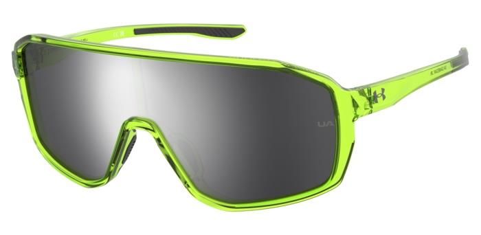 UNDER ARMOUR da sole maschera verde chiaro per sci e ciclismo.