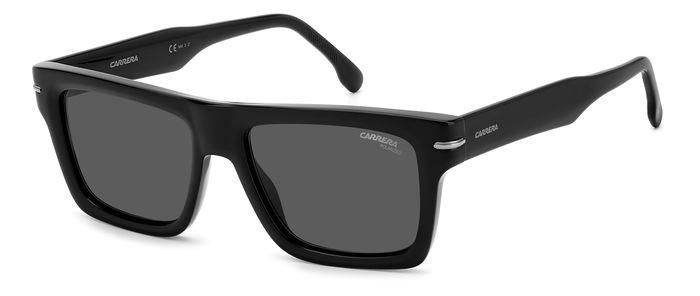 Carrera da sole squadrato nero