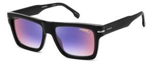 Carrera da sole squadrato nero-viola