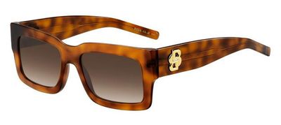 Boss rettangolare basso havana