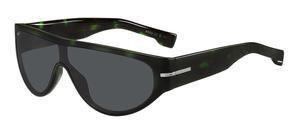 Boss maschera maculato verde ideale per tennis, running e ciclismo