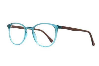 PIGRECO tondo azzurro