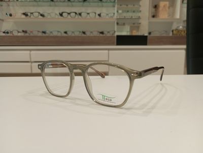 PIGRECO rotondo verde trasparente
