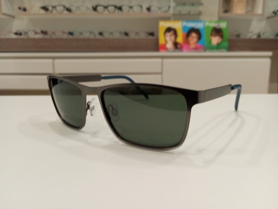 Pigreco da sole squadrato grigio-verde