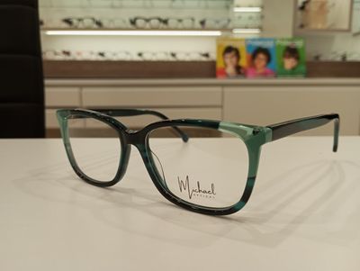 Michael Optical a gatto verde-nero Michael Optical a gatto verde-nero