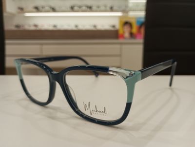Michael Optical a gatto blu-verde Michael Optical a gatto blu-verde