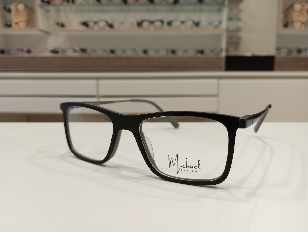 Michael Optical squadrato grigio