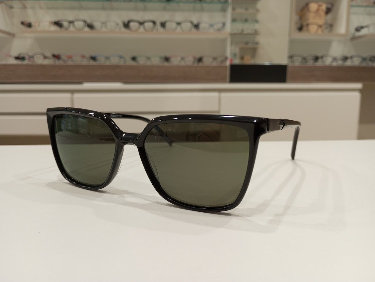 Michael Optical da sole squadrato alto nero