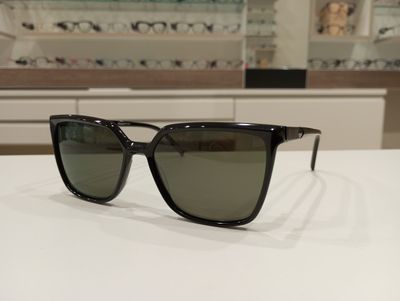 Michael Optical da sole squadrato alto nero Michael Optical da sole squadrato alto nero