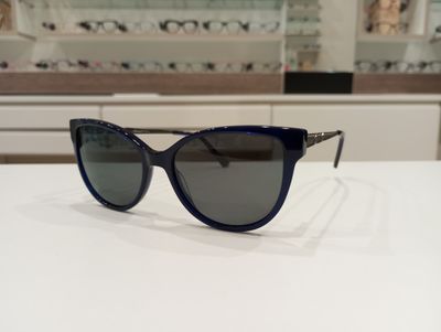 Michael Optical da sole a gatto blu Michael Optical da sole a gatto blu