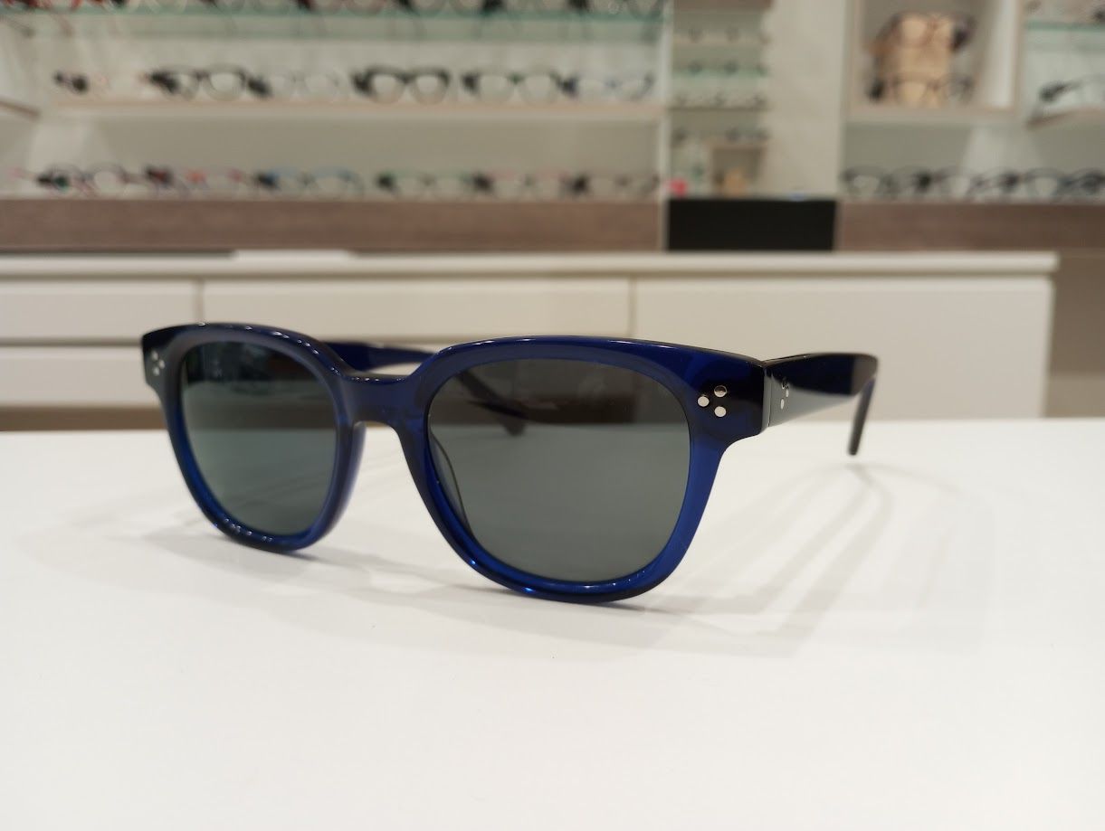 Michael Optical da sole rotondo blu