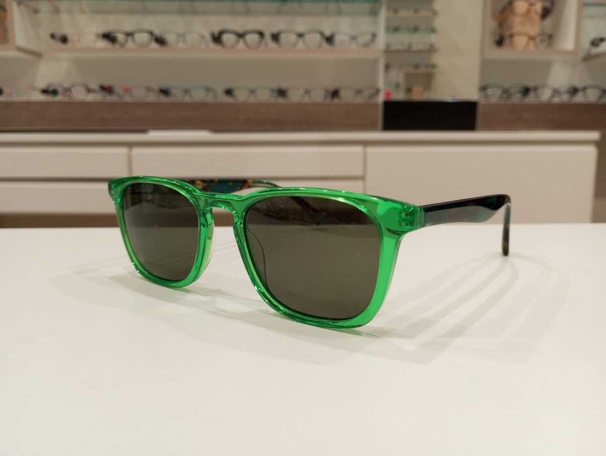 Michael Optical da sole squadrato total green