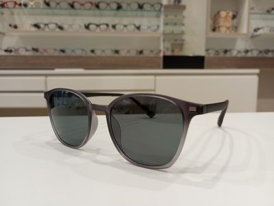Michael Optical da sole rotondo grigio Michael Optical da sole rotondo grigio