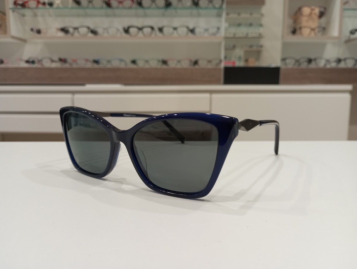 Michael Optical da sole a farfalla blu