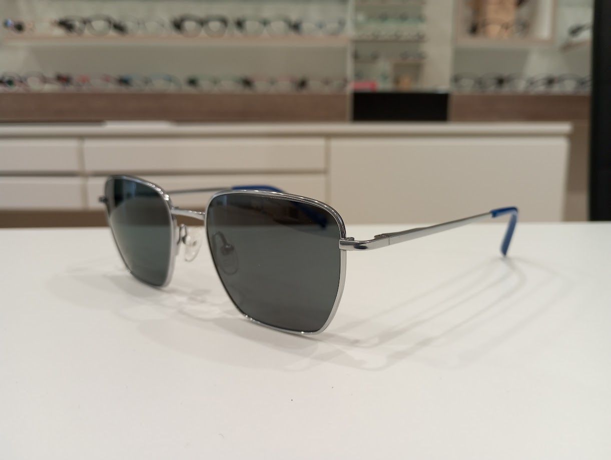 Michael Optical da sole squadrato argento