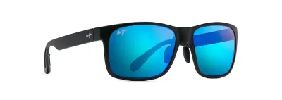 Maui Jim Red Sands squadrato nero Maui Jim Red Sands squadrato nero