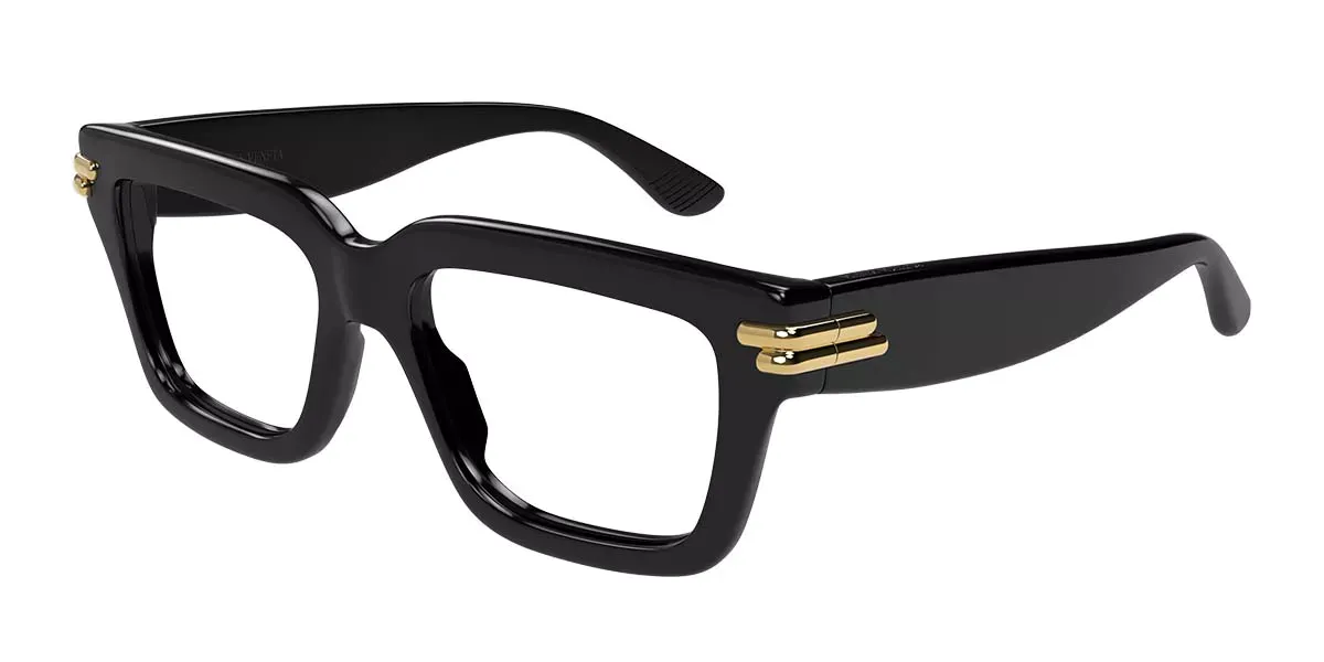 Bottega Veneta squadrato basso nero BV1333OA 001
