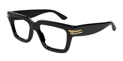 Bottega Veneta squadrato basso nero BV1333OA 001