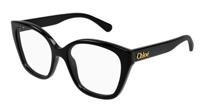 Chloè squadrato alto nero CH0241O 001