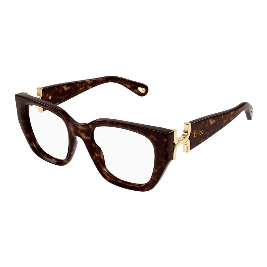 Chloè squadrato con H avana-oro CH0238O 002