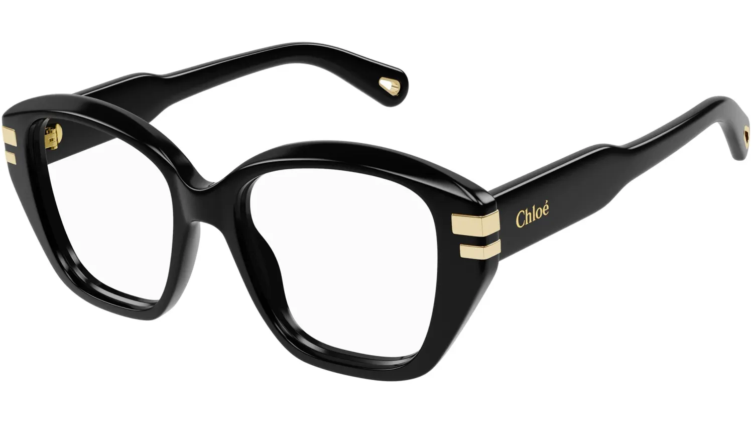 Chloè squadrato alto nero CH0267O 001