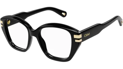 Chloè squadrato alto nero CH0267O 001
