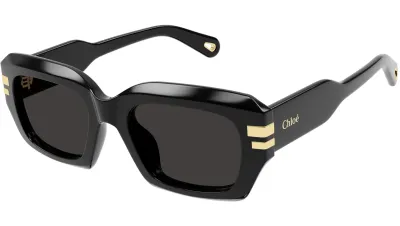Chloè da sole basso nero CH0256S 001 Chloè da sole basso nero CH0256S 001