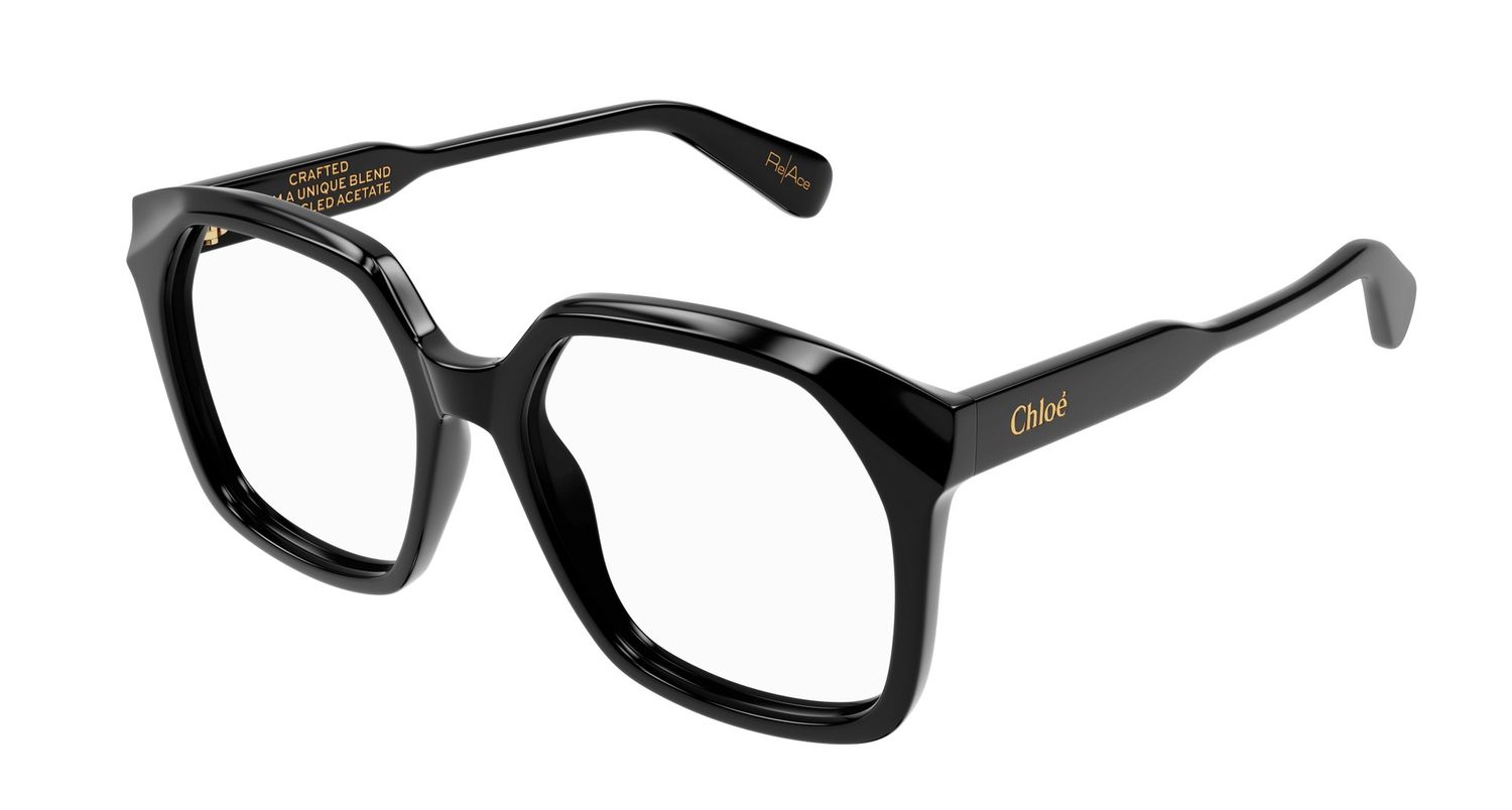 Chloè squadrato alto nero CH0263O 001