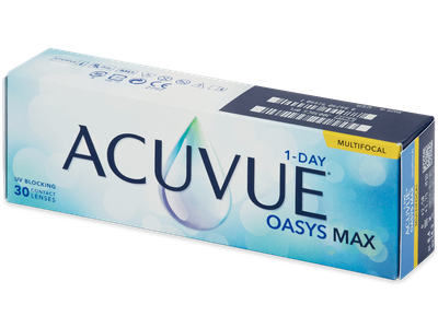 ACUVUE OASYS MAX 1 DAY MULTIFOCAL - LENTI A CONTATTO MORBIDE GIORNALIERE