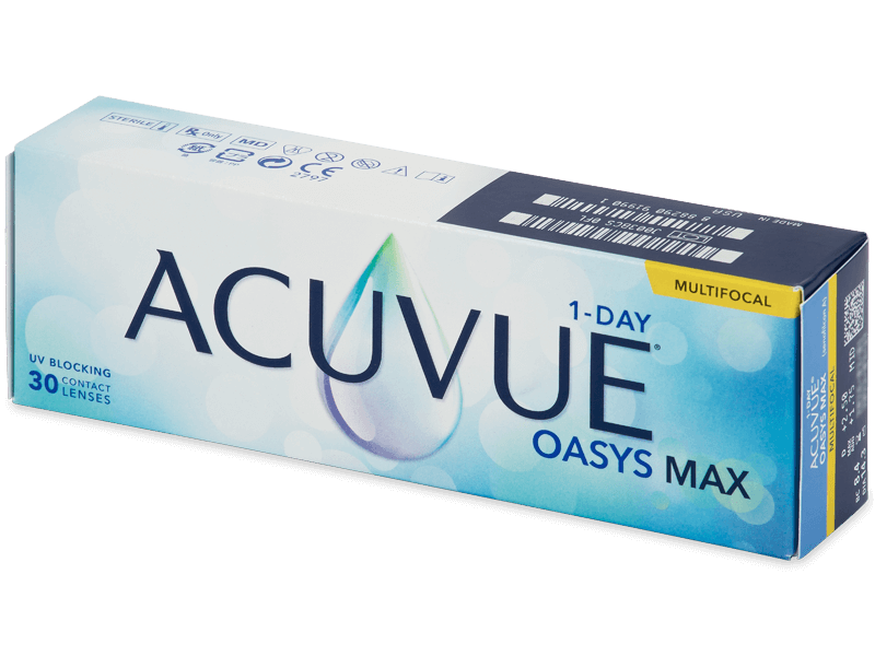 ACUVUE OASYS MAX 1 DAY MULTIFOCAL - LENTI A CONTATTO MORBIDE GIORNALIERE