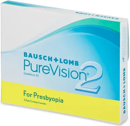 PUREVISION 2 HD FOR PRESBIOPIA - LENTI A CONTATTO MORBIDE MENSILI