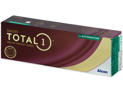 TOTAL 1 FOR ASTIGMATISM - LENTI A CONTATTO MORBIDE GIORNALIERE