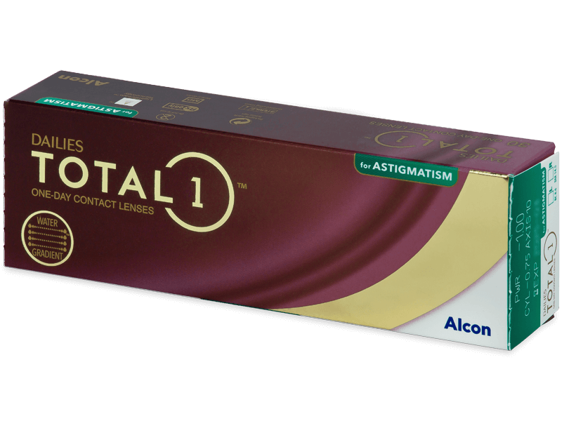 TOTAL 1 FOR ASTIGMATISM - LENTI A CONTATTO MORBIDE GIORNALIERE
