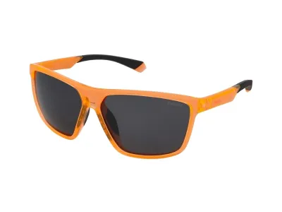 POLAROID da sole maschera arancione-grigio specchiato adatto per running e ciclismo.