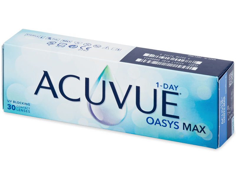 ACUVUE OASYS MAX 1 DAY - LENTI A CONTATTO MORBIDE GIORNALIERE