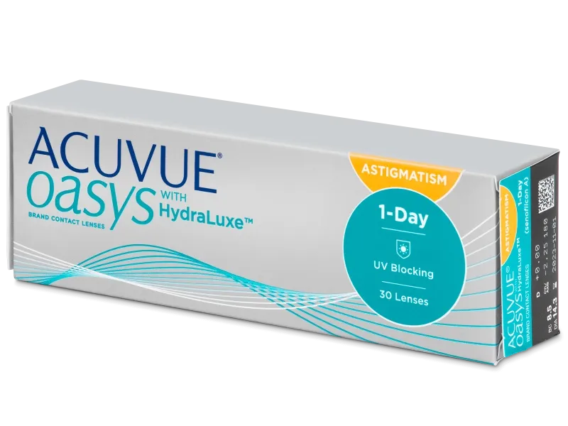 ACUVUE OASYS 1 DAY FOR ASTIGMATISM - LENTI A CONTATTO MORBIDE GIORNALIERE